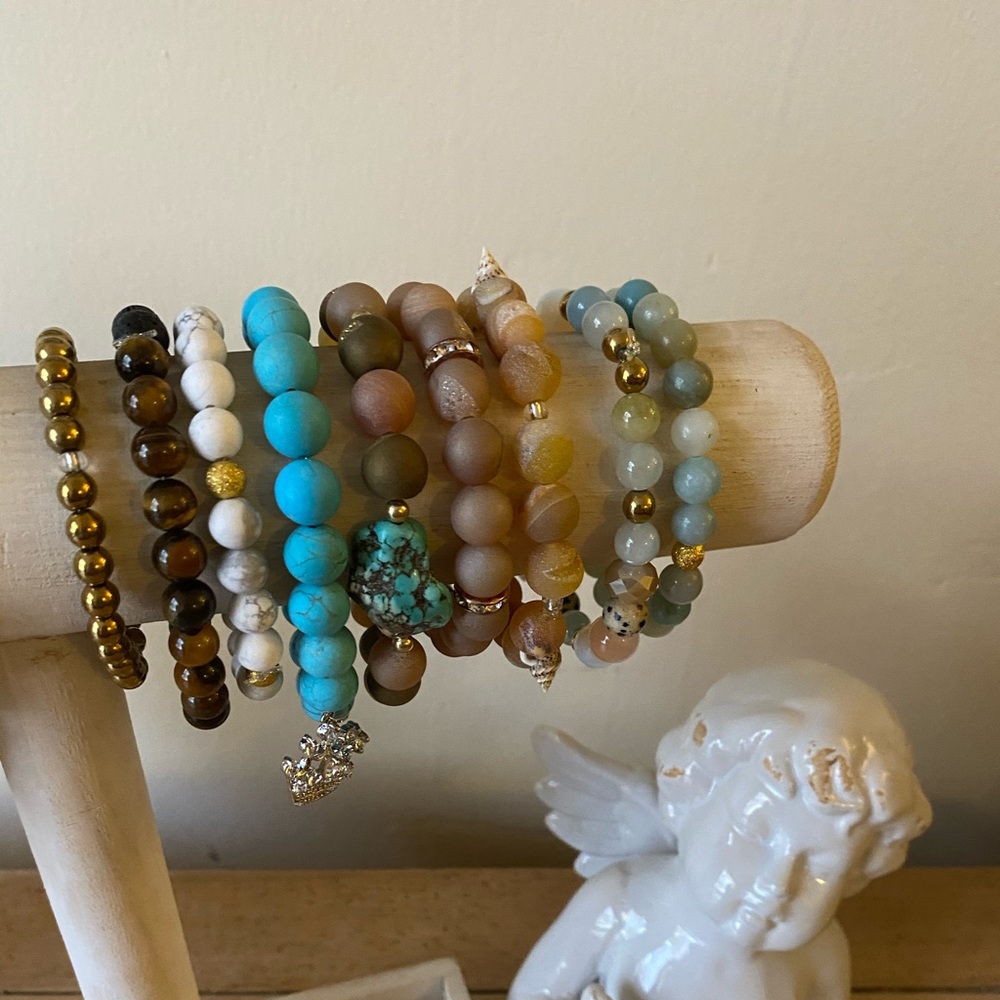 Cute bead bracelet #7 ❤️